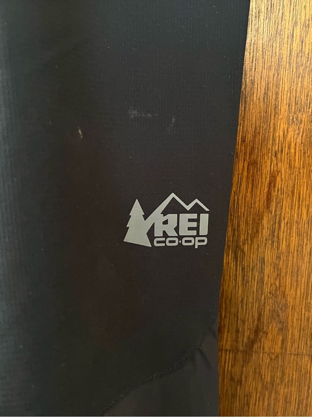 REI Black Men's Hiking Stretch Shell Pants M x 32L - Picture 2 of 5